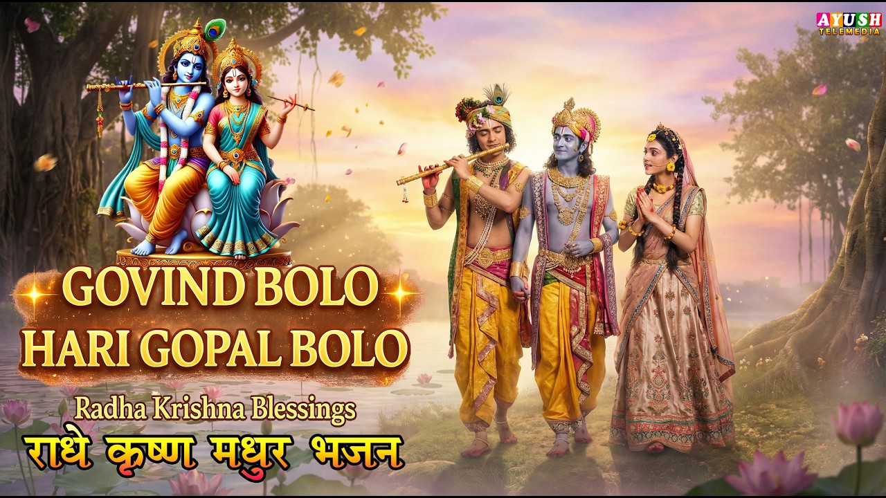 गोविंद बोलो हरी गोपाल बोलो | कृष्ण भजन | Govind Bolo Hari Gopal Bolo | राधे कृष्ण मधुर भजन 2026