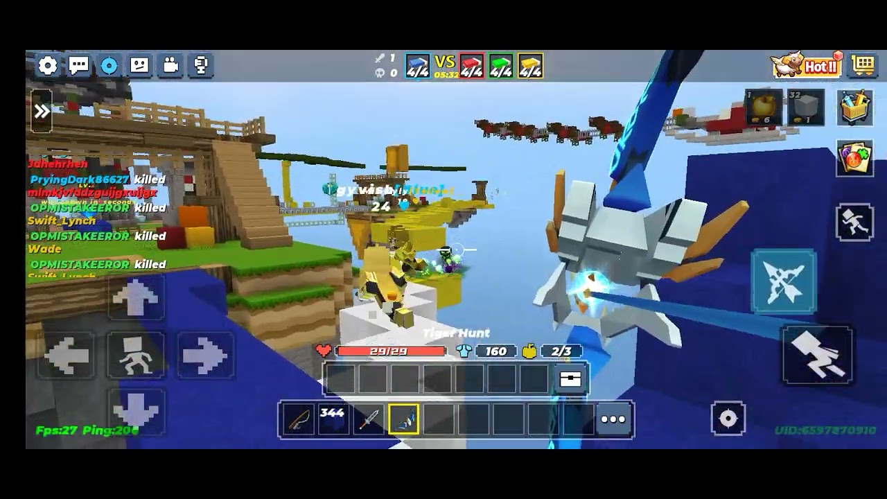 I play first time in bedwars chill to guys have enjoy video like and subscribe please 