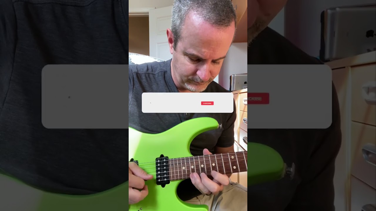 Neoclassical pedal point guitar lick! 🎸
