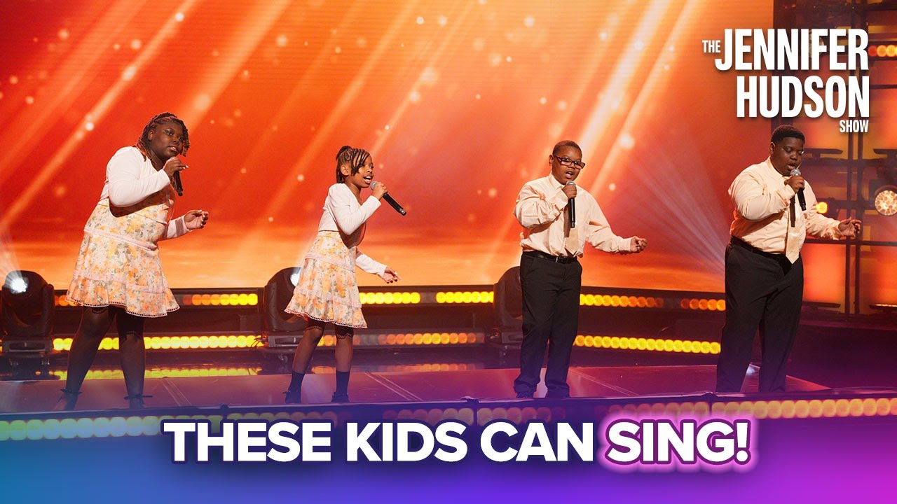 Little Soul Stars! The Brown Four Light Up the Stage at ‘The Jennifer Hudson Show’ 🌟