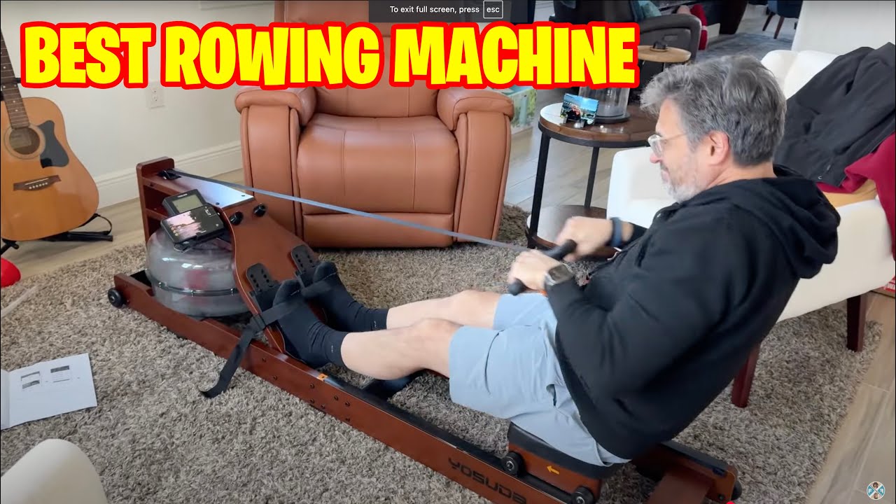 Yosuda Water Rowing Machine Review - Beauty and Fitness! Wow!