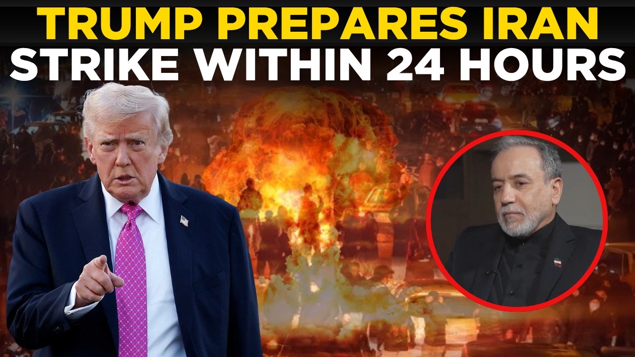 BREAKING LIVE: Trump Signals Iran Strike Within 24 Hours As Tensions Explode | US IRAN NEWS LIVE