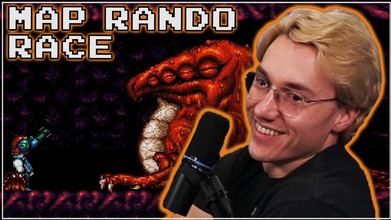 Tournament Settings | Map Rando Race | Super Metroid