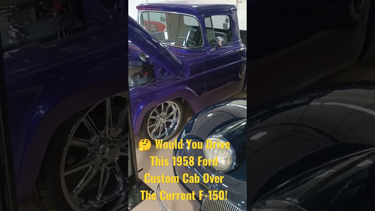 🤔 Would You Buy This '58 Ford Custom Cab Over A New F-150?