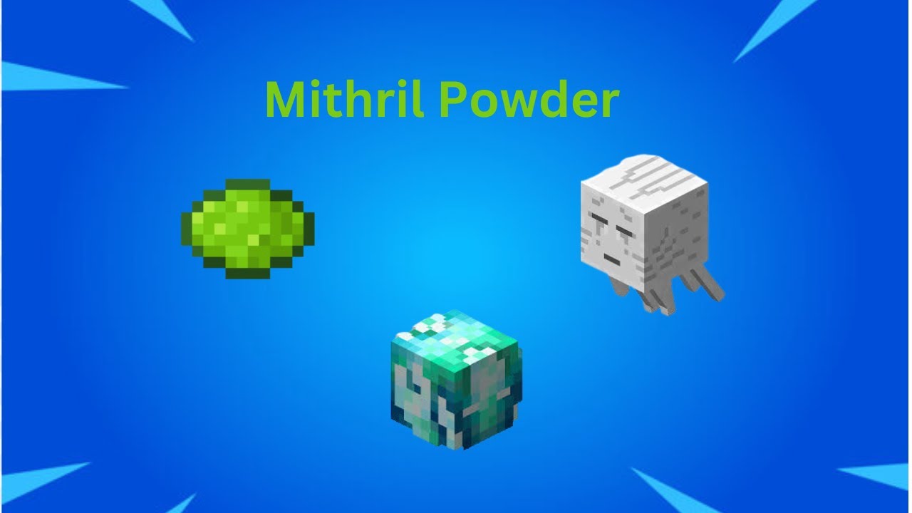 HOW TO GET MITHRIL POWDER FAST AFTER THE MINING UPDATE | Hypixel Skyblock