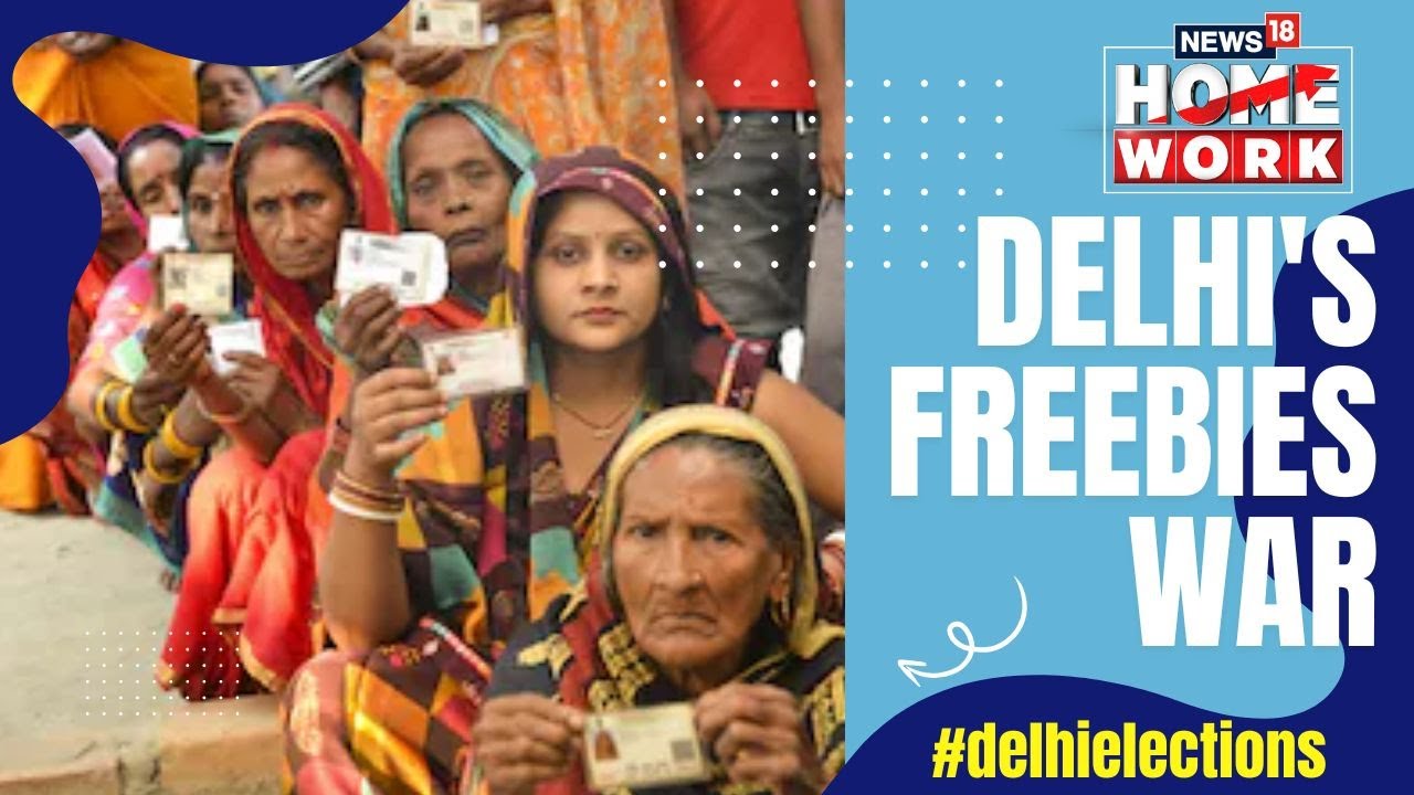 Delhi Elections 2025 | Freebies War Heats Up | AAP vs BJP vs Congress &ndash; Who Will Win? | N18P