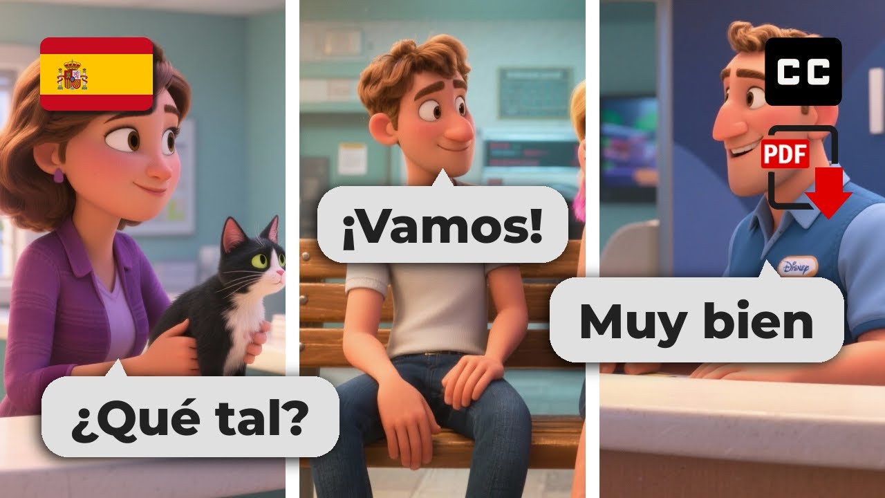 Boost Your Spanish Skills 🚀 7 Easy Spanish Conversations for Beginner Level (A2-B1)