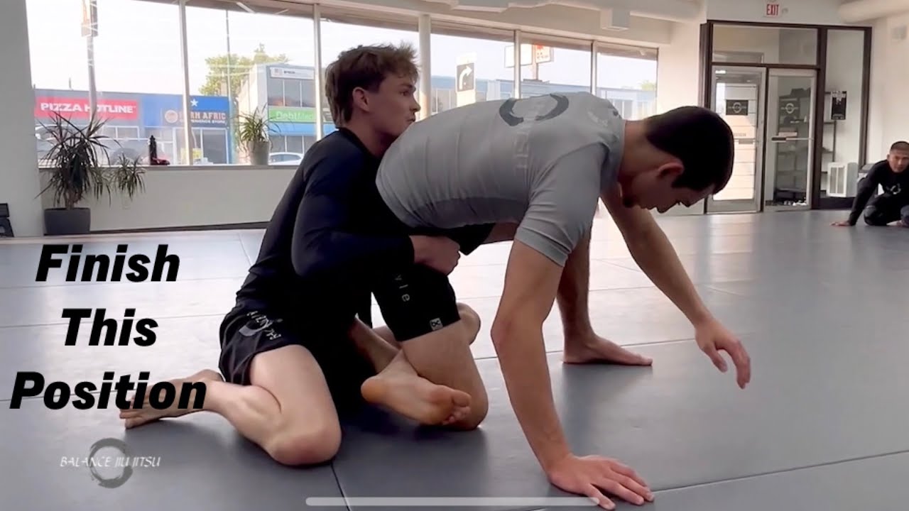 Sweep and Submission from Standard Ashi