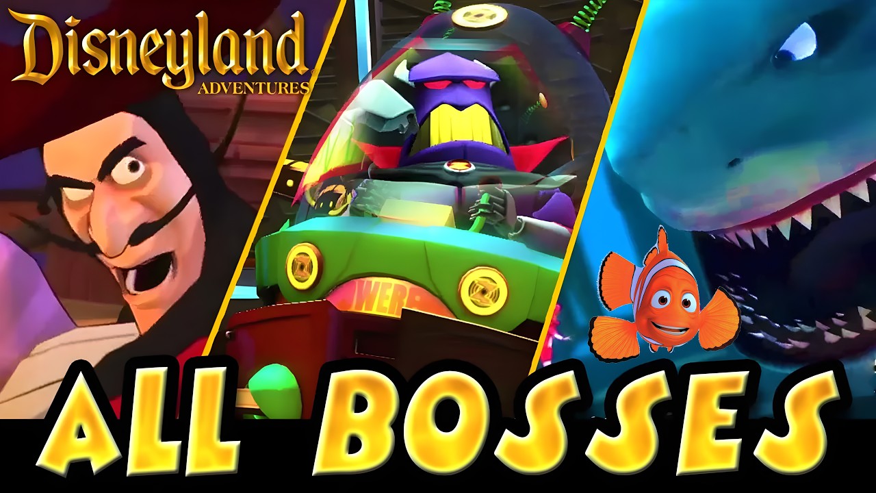 Disneyland Adventures: все боссы | Бои с боссами (ПК, Xbox One, X360)