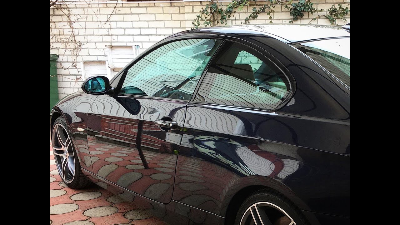 Установка Shadow line BMW E92