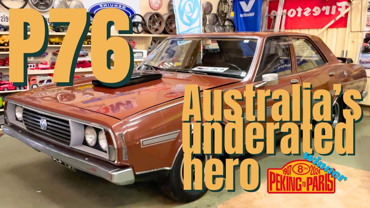 Leyland P76, Valiant Charger + Jim Richards and GT Falcon tributes  - The ultimate Aussie collection