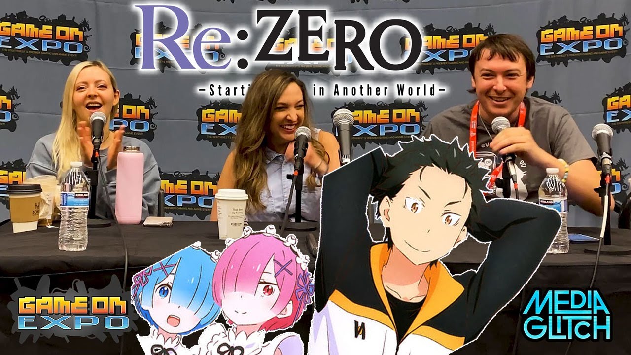 Rezero voice actor panel