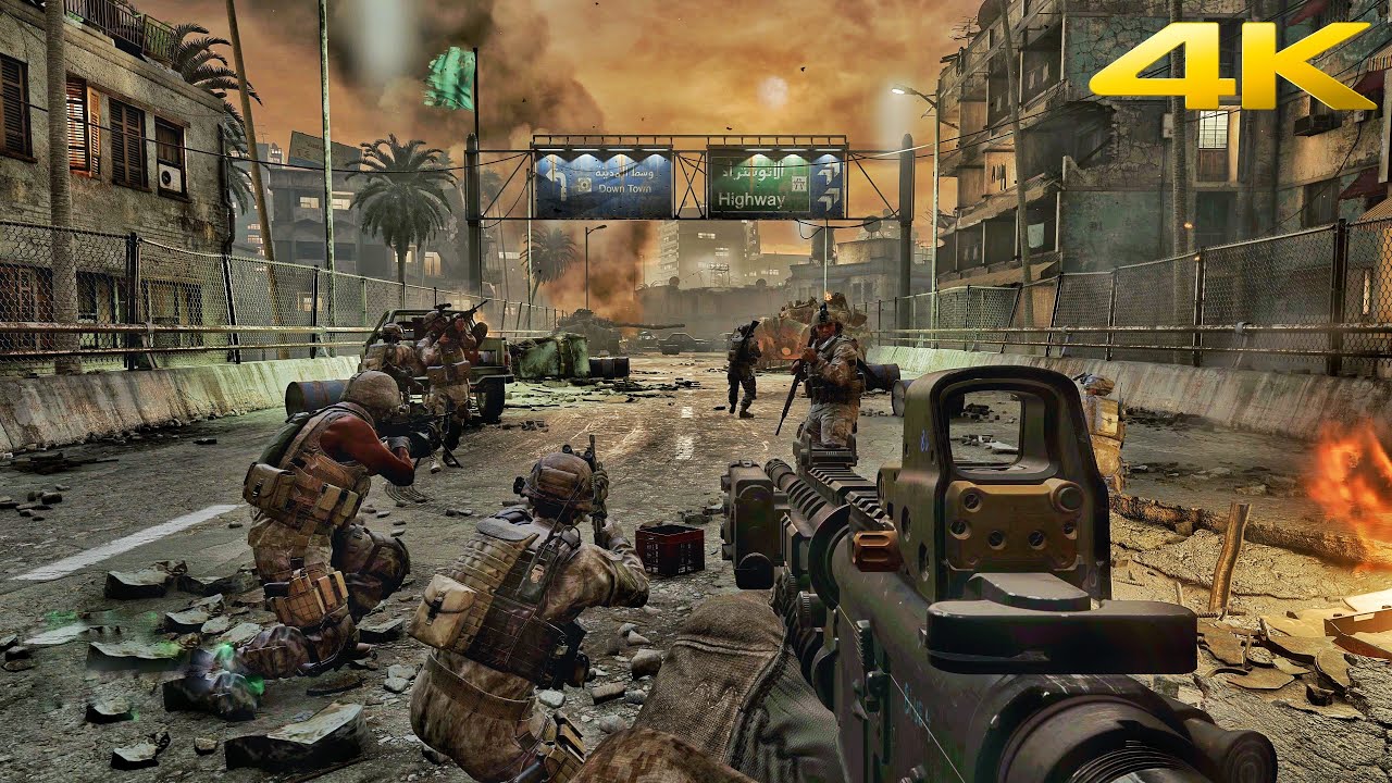 The Bog : Call of Duty 4 Modern Warfare UHD [ 4K 60FPS ] Gameplay