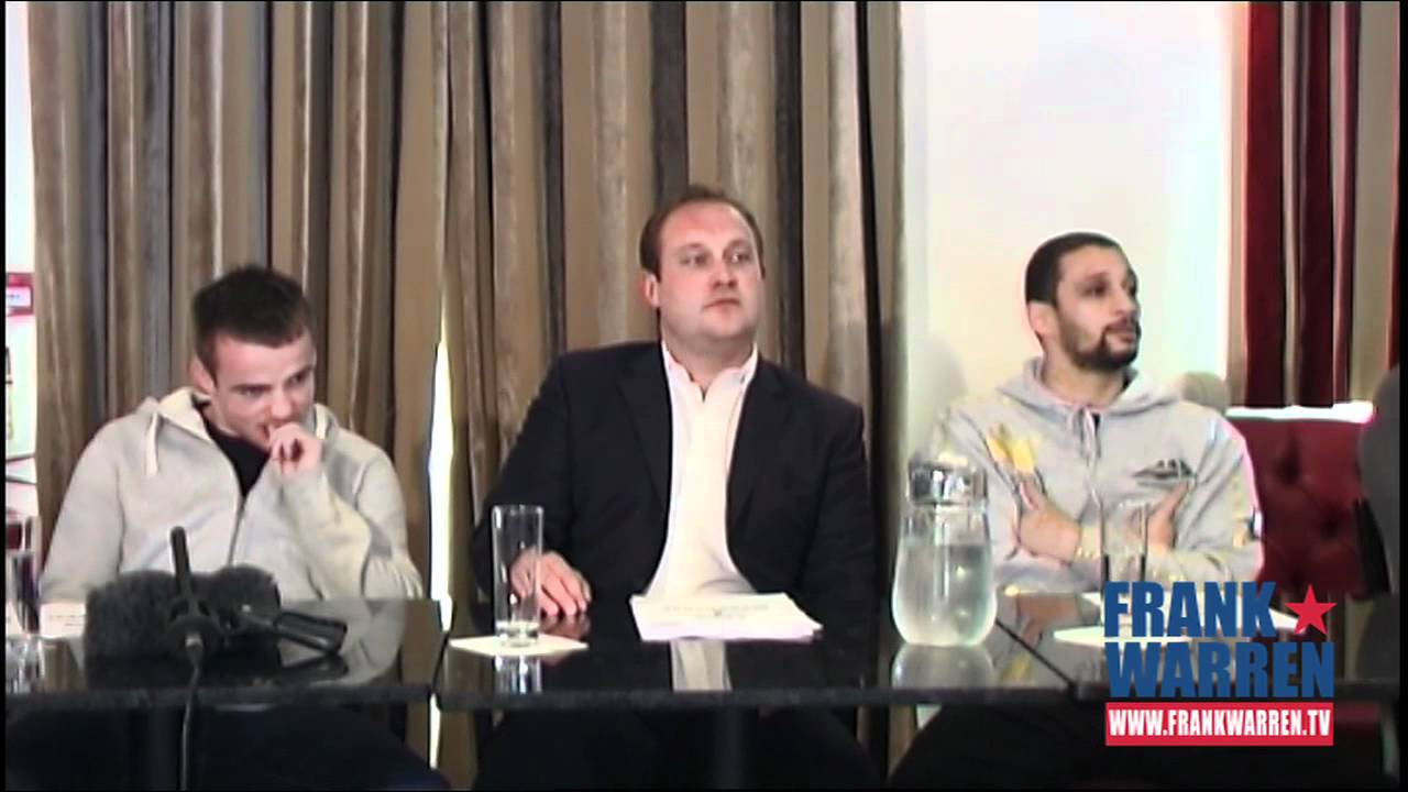 Frankie Gavin v Curtis Woodhouse Press Conference