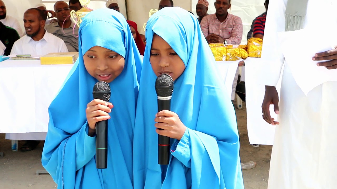 WELCOMING SPEECH IN ARABIC BY HAMRA & NAJMA 2018