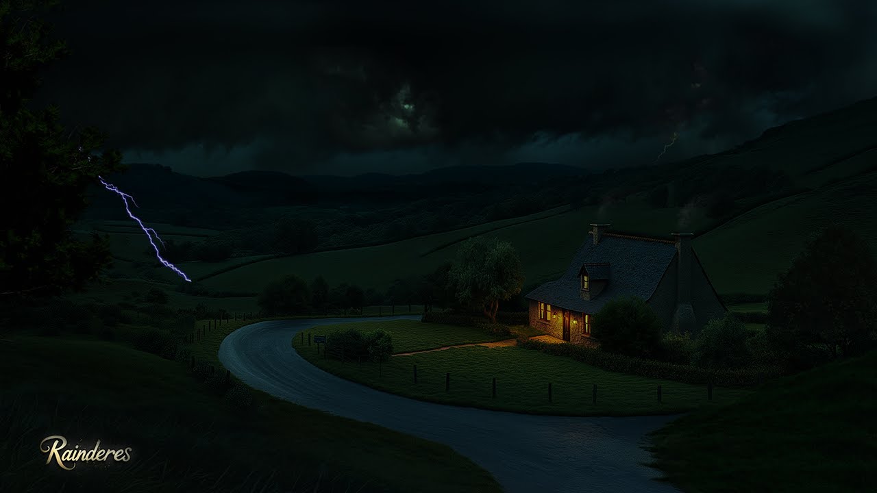 There Will Be A Big Storm In A Quiet Village | | Calm Before the Storm | 3 HOURS FOR DEEP SLEEP  😴