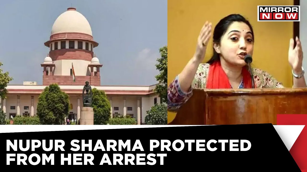Supreme Court Protects Nupur Sharma From Arrest; No Coercive Action To Be Taken | Breaking News