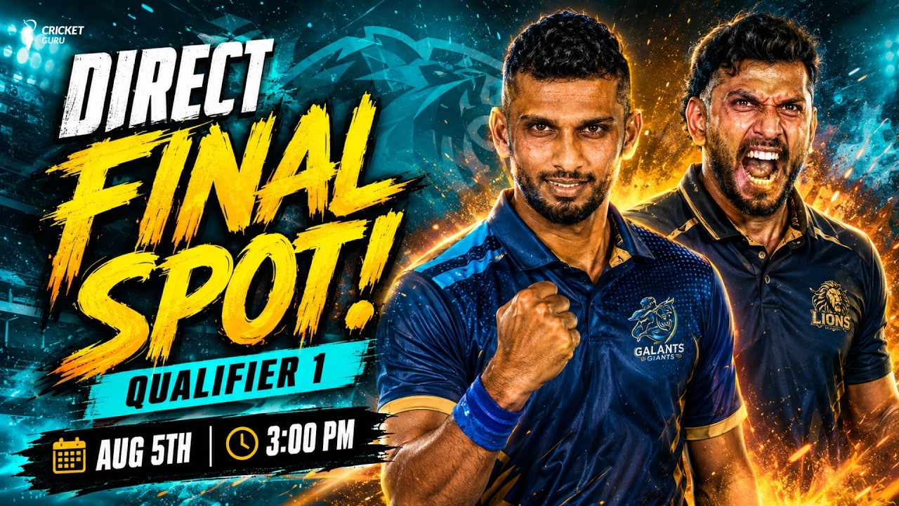 GAG vs JFK Galle Gallants vs Jaffna Kings Qualifier 1 PREDICTION LPL 2026 Final? | Match Prediction