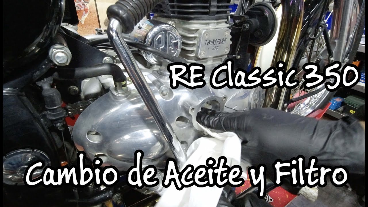 Cómo Cambiar el Aceite y Filtro de tu Moto | Royal Enfield Classic 350