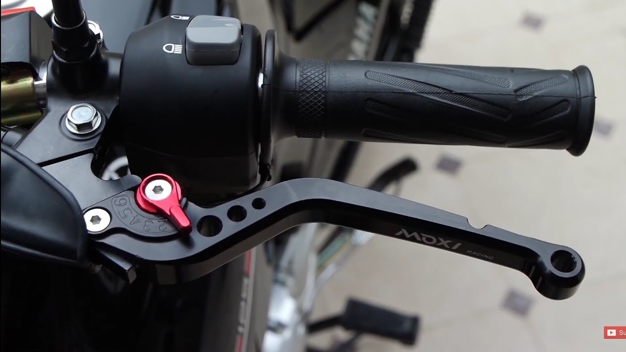 How to install Moxi Levers for quicker shifts | Yamaha YBR 125