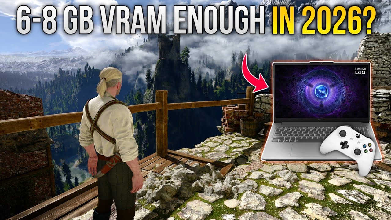 TESTING SOME AAA GAMES ON A BUDGET GAMING LAPTOP | RTX 4050 | Ft.Lenovo Loq