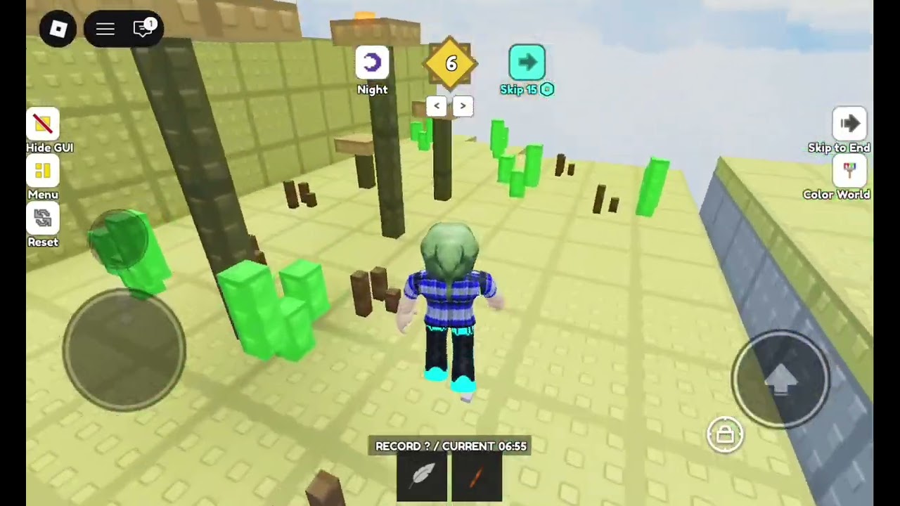 Jogando Roblox com o novo Personagem da Turma do Mineblox 🤠