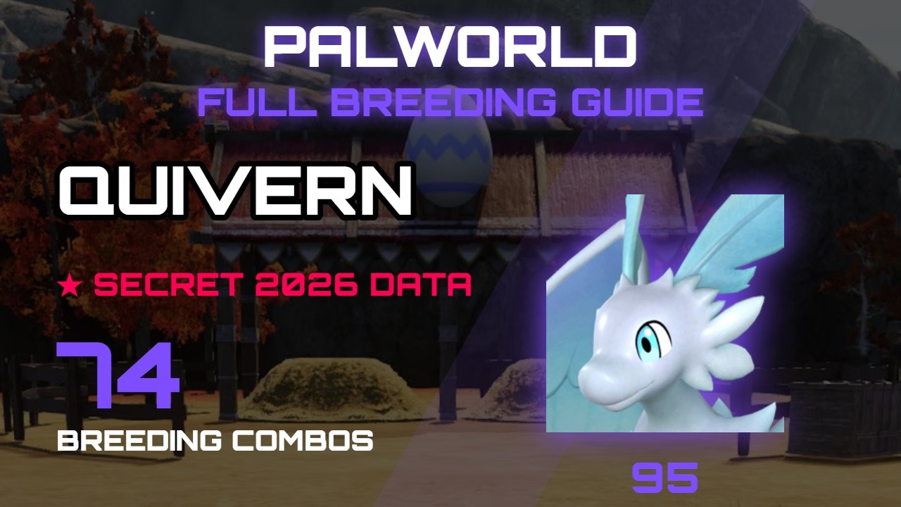 PALWORLD QUIVERN FULL BREEDING GUIDE