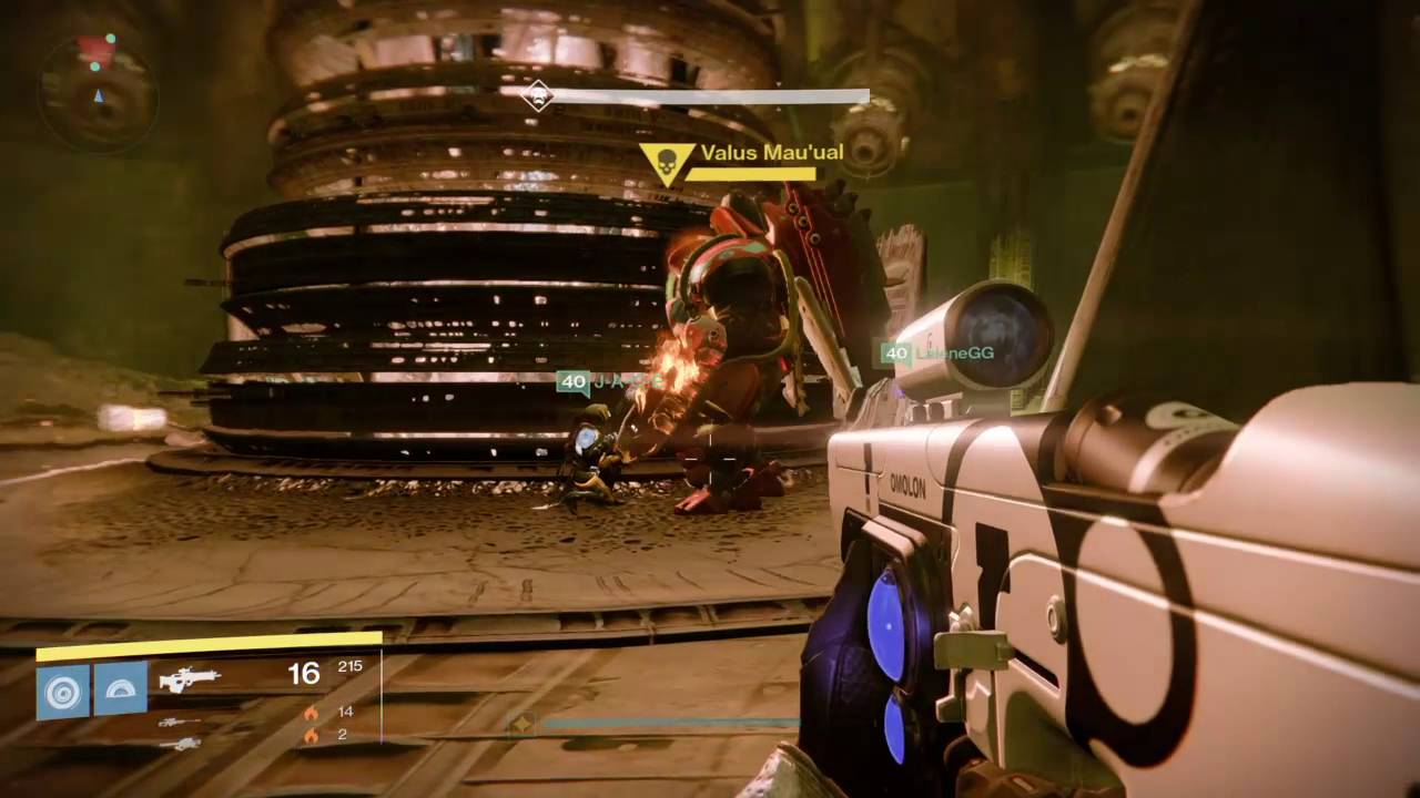 Destiny ROI - Cheesing The First Cabal Brother Boss