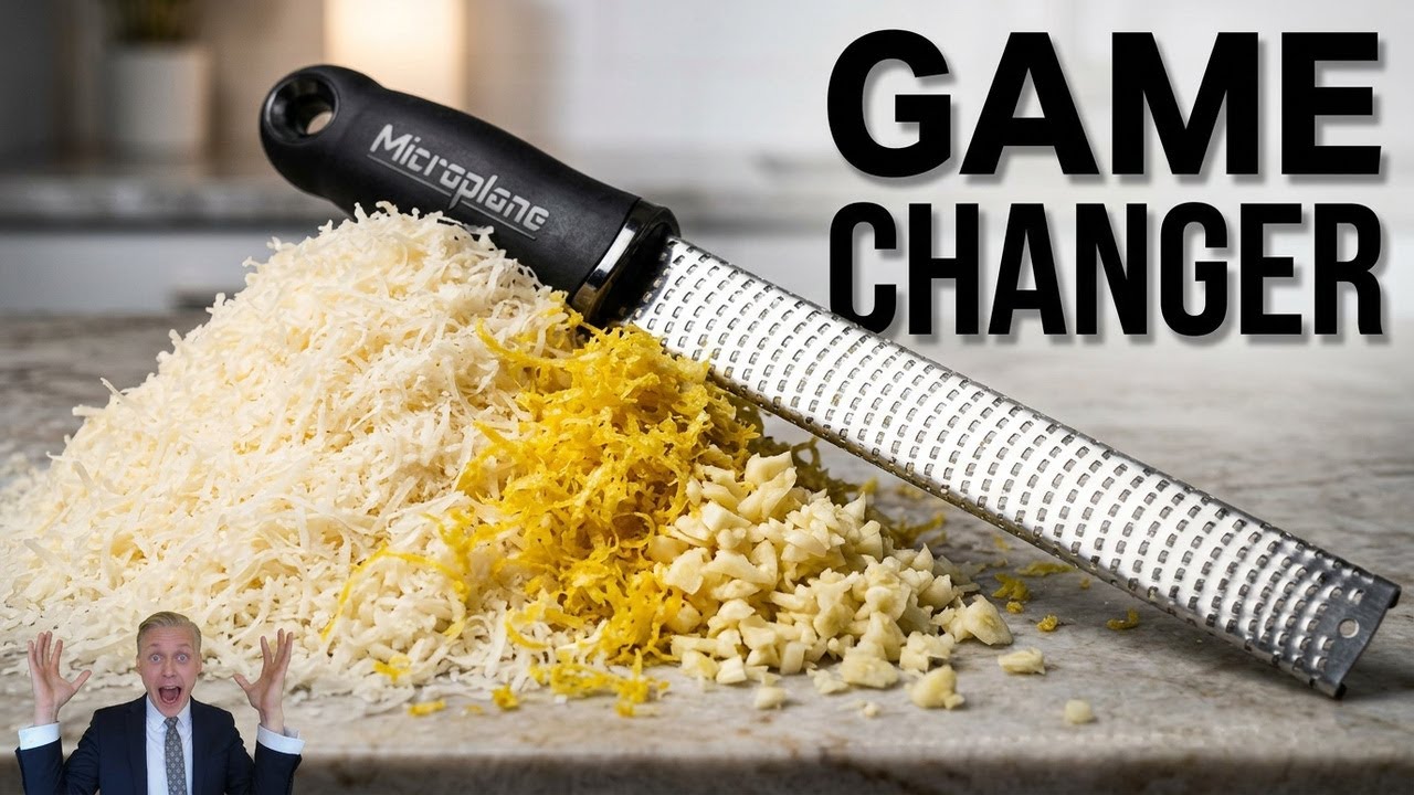Microplane Zester For Citrus Parmesan and Garlic ✅