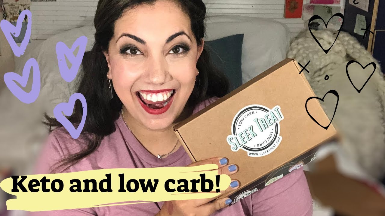 SLEEK TREAT KETO AND LOW CARB SNACK SUBSCRIPTION BOX! Unboxing