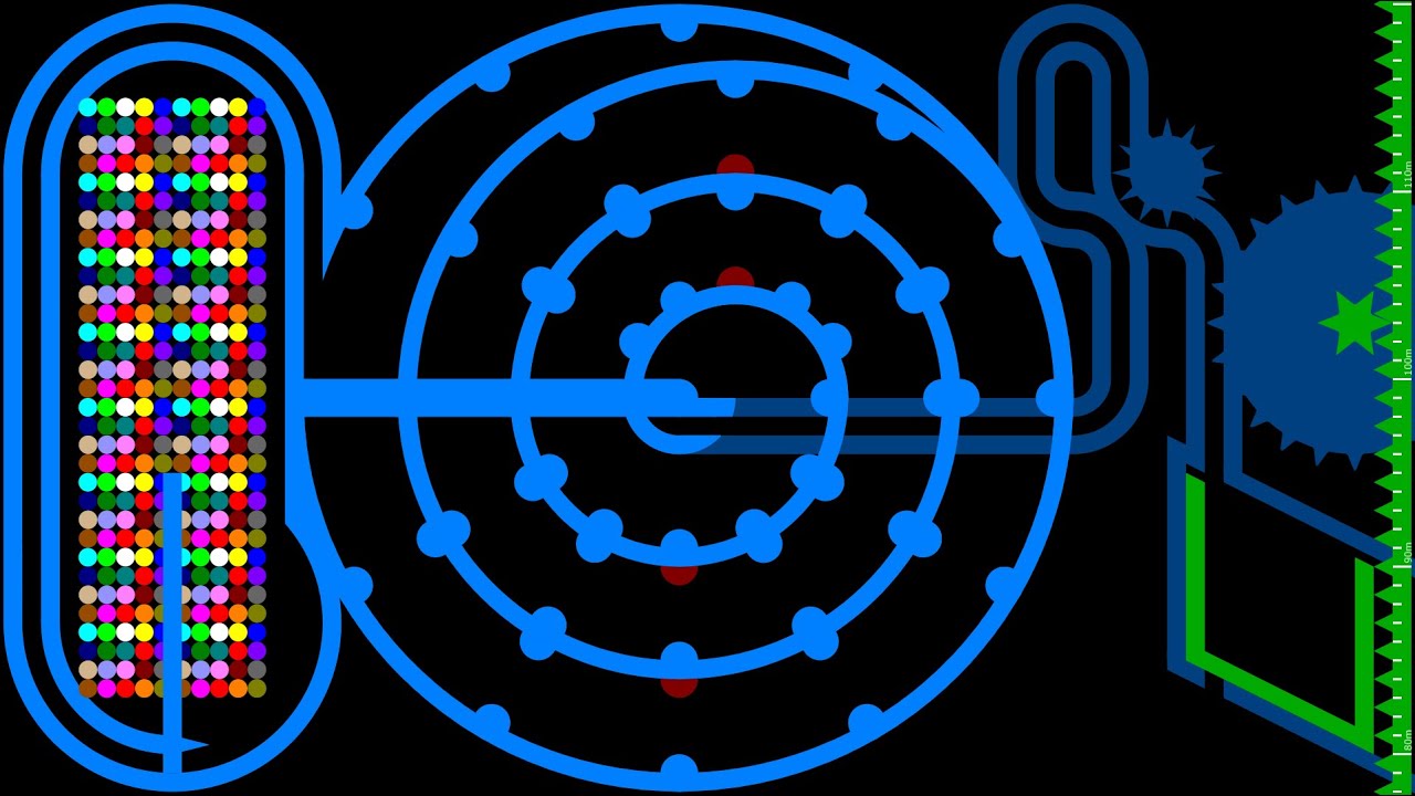 Elimination Gimmick - Marble Race in Algodoo