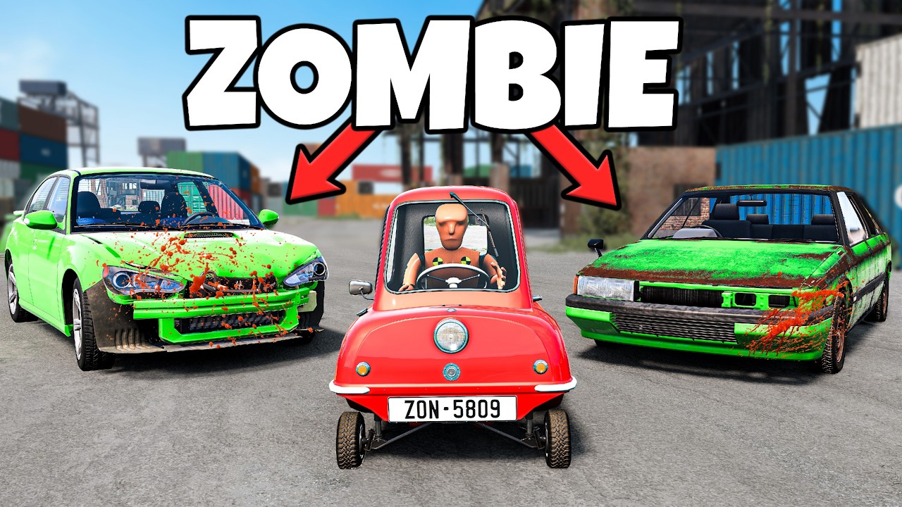 ❄️ OGROMNY PECH PODCZAS LOSOWANIA ZOMBIE!? | BeamNG Drive |