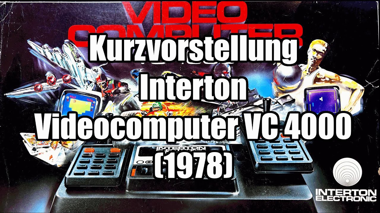 Interton Video Computer VC 4000 aus 1978 - Konsole und Spiele Review Kurzvorstellung