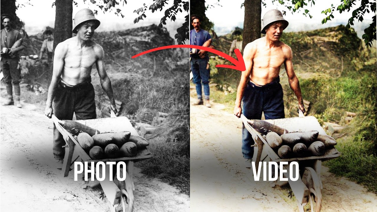 Daily Life of WWI Soldiers — Brought to Life in Colorized Photos and Videos