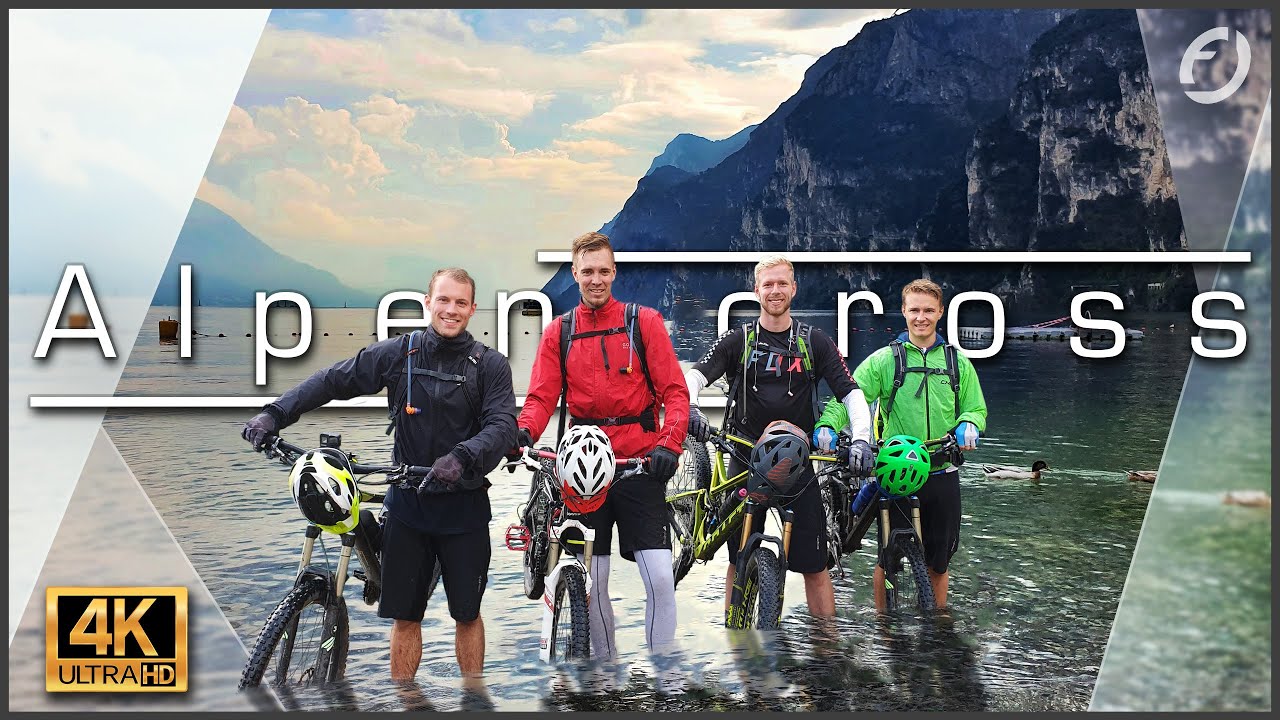 Alpencross 4K | Über Singletrails zum Gardasee auf der Albrecht V2 Route