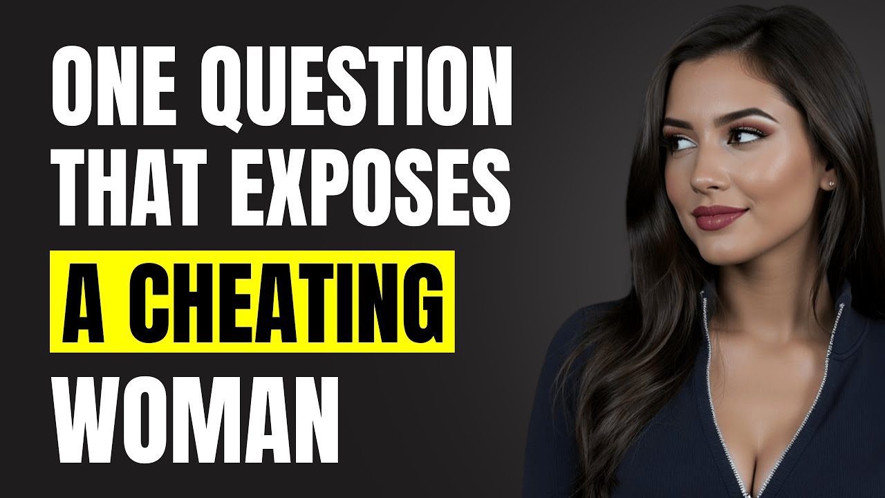 One QUESTION That Exposes a Cheating Woman | Female Psychology