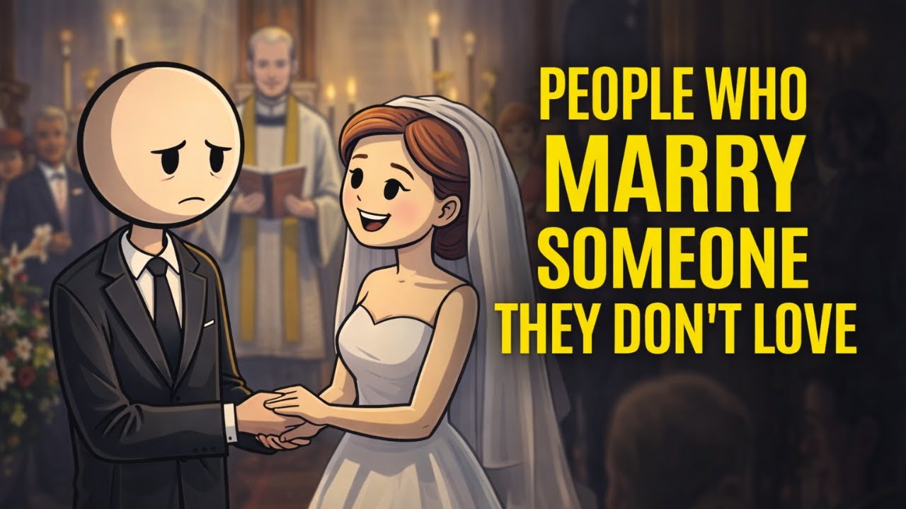 The Psychology of People Who Marry Someone They Don’t Love | PEOPLE WHO SETTLE SHOULD WATCH THIS