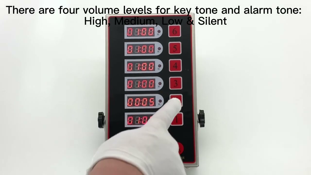 YOOYIST 6-Channel Commercial Timers