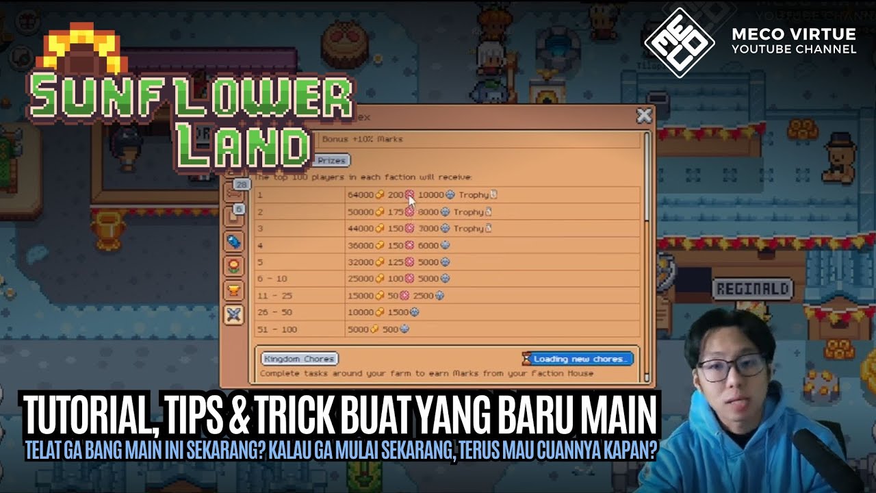 Tutorial Main Sunflower Land Untuk Pemula - Sunflower Land Indonesia (Browser/Android/iOS/PC)