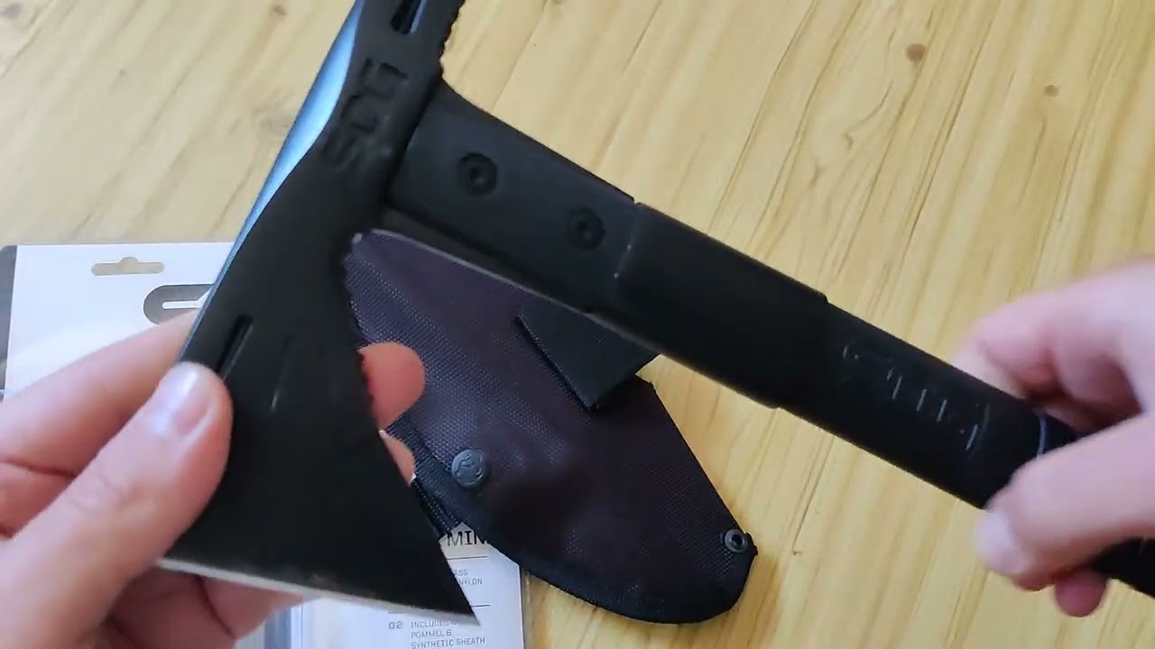 Обзор SOG VOODOO HAWK MINI - для желающих почувствовать себя настоящим индейцем