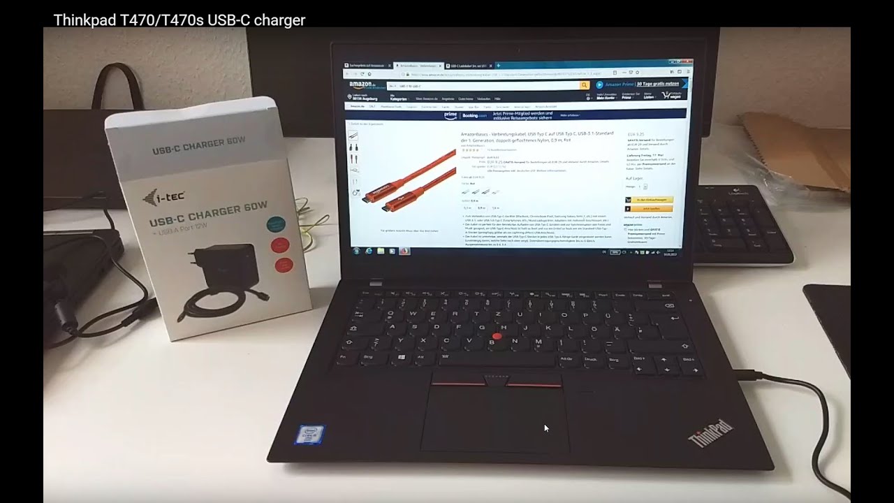 Thinkpad T470/T470s USB-C charger
