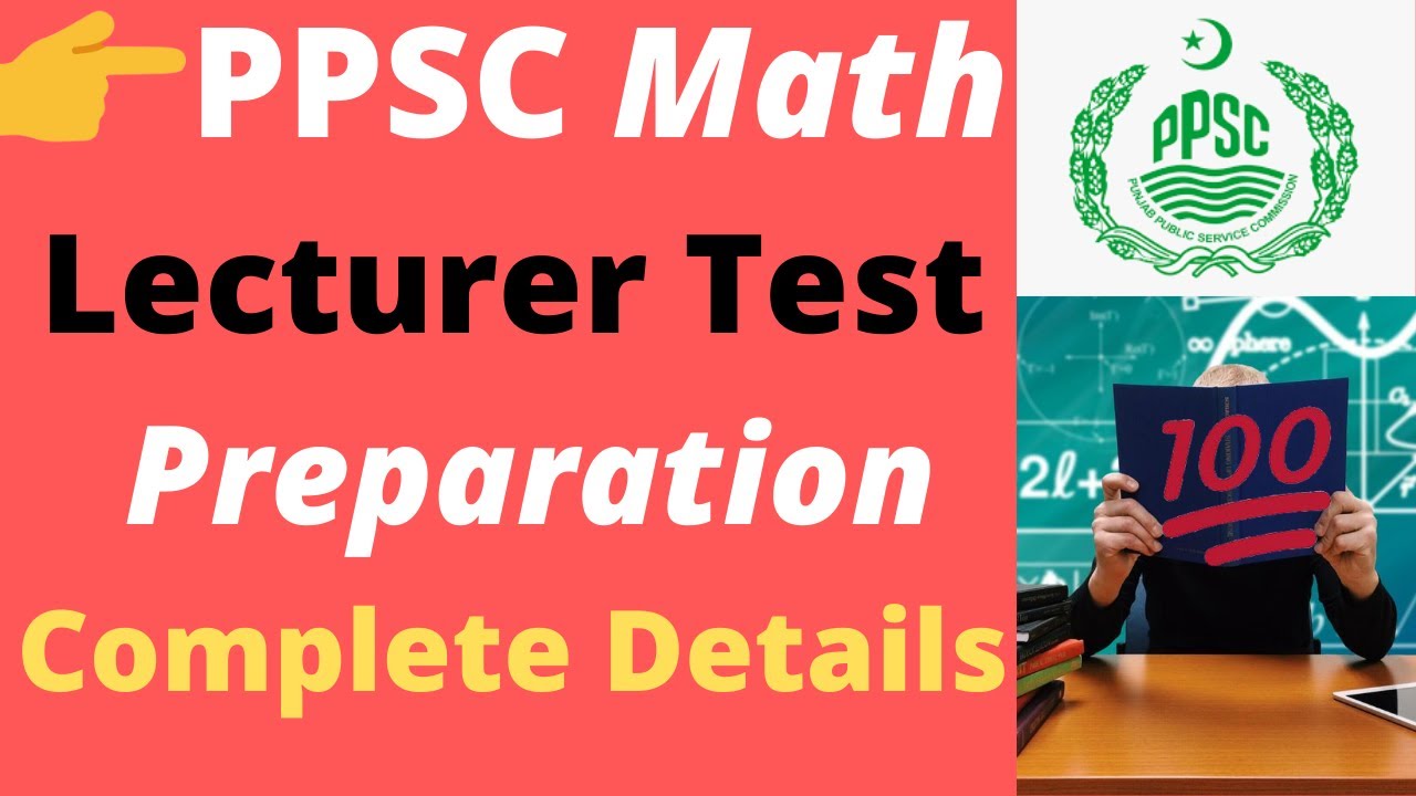 PPSC Lecturer Mathematics Test Preparation. Complete Detail.|| IK MATH TUTOR.