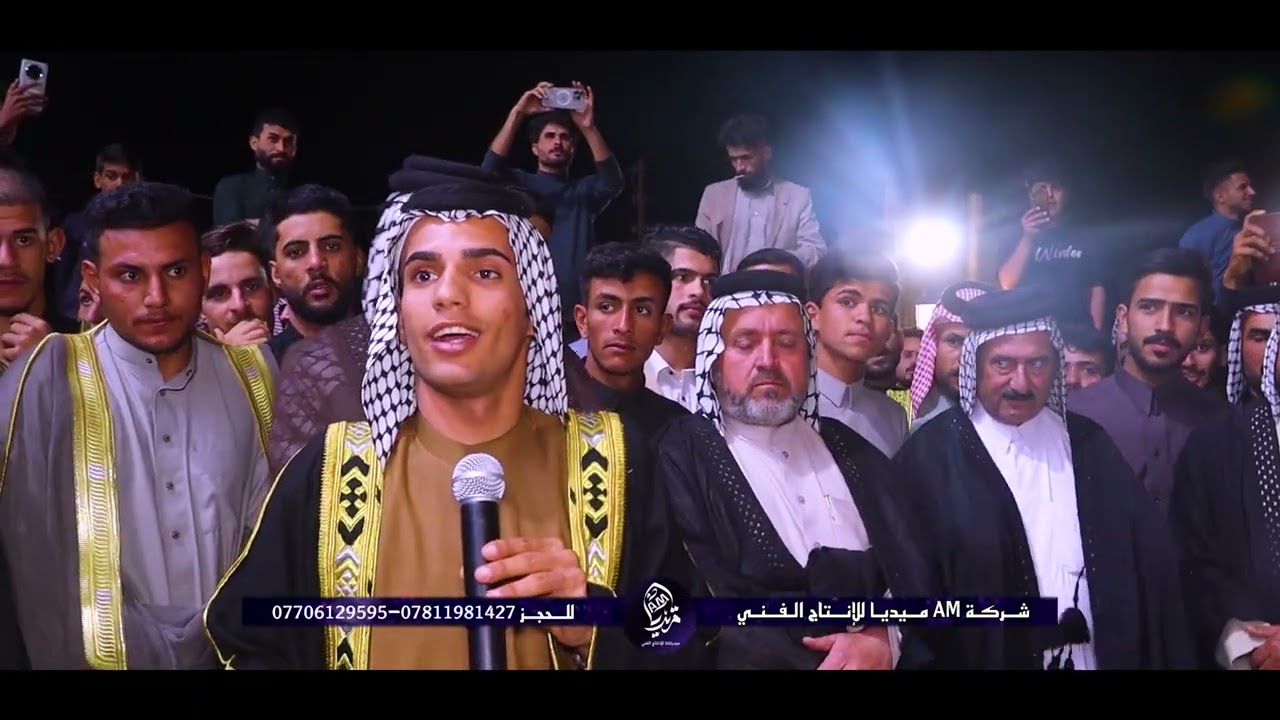 ميدان بني سعيد زفاف ابناء الشيخ نايف عبد الهادي المشاي قبيلة بني سعيد 