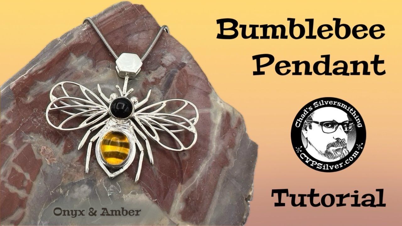 Making a Bumblebee Pendant: A Silversmithing Tutorial