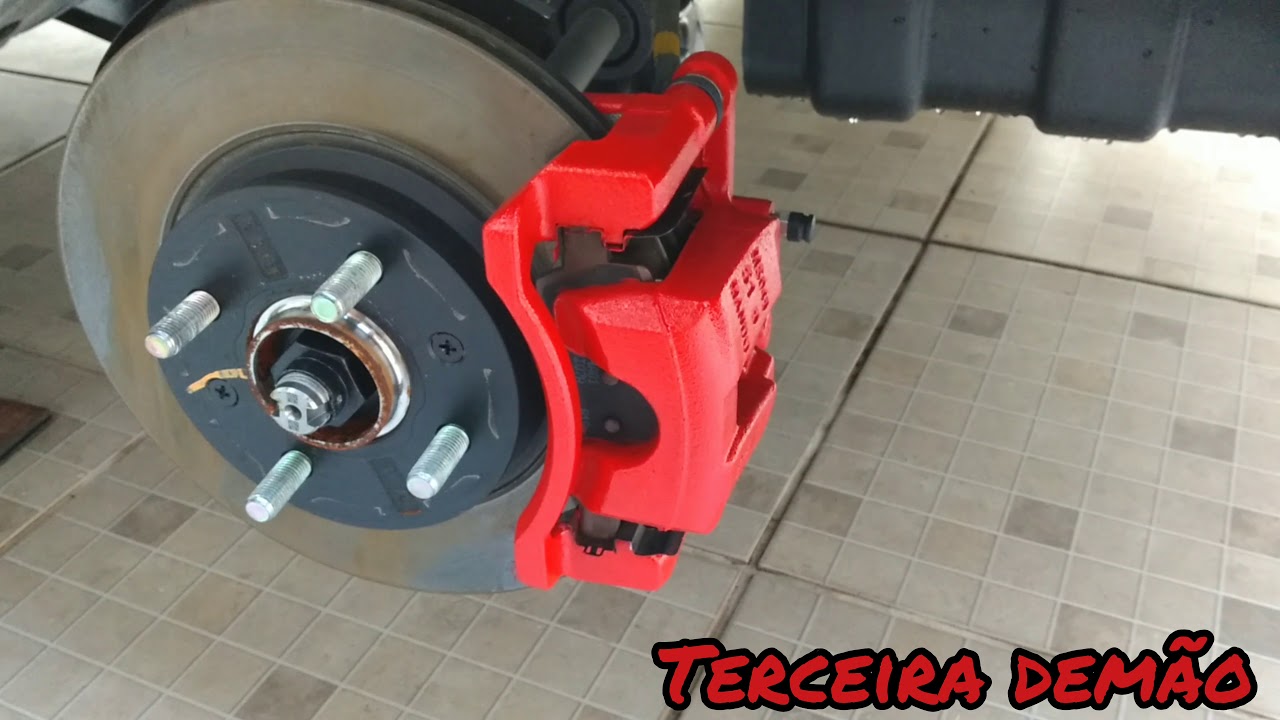 Como pintar a Pinça de Freio, fácil e gastando pouco - New HB20 Sense