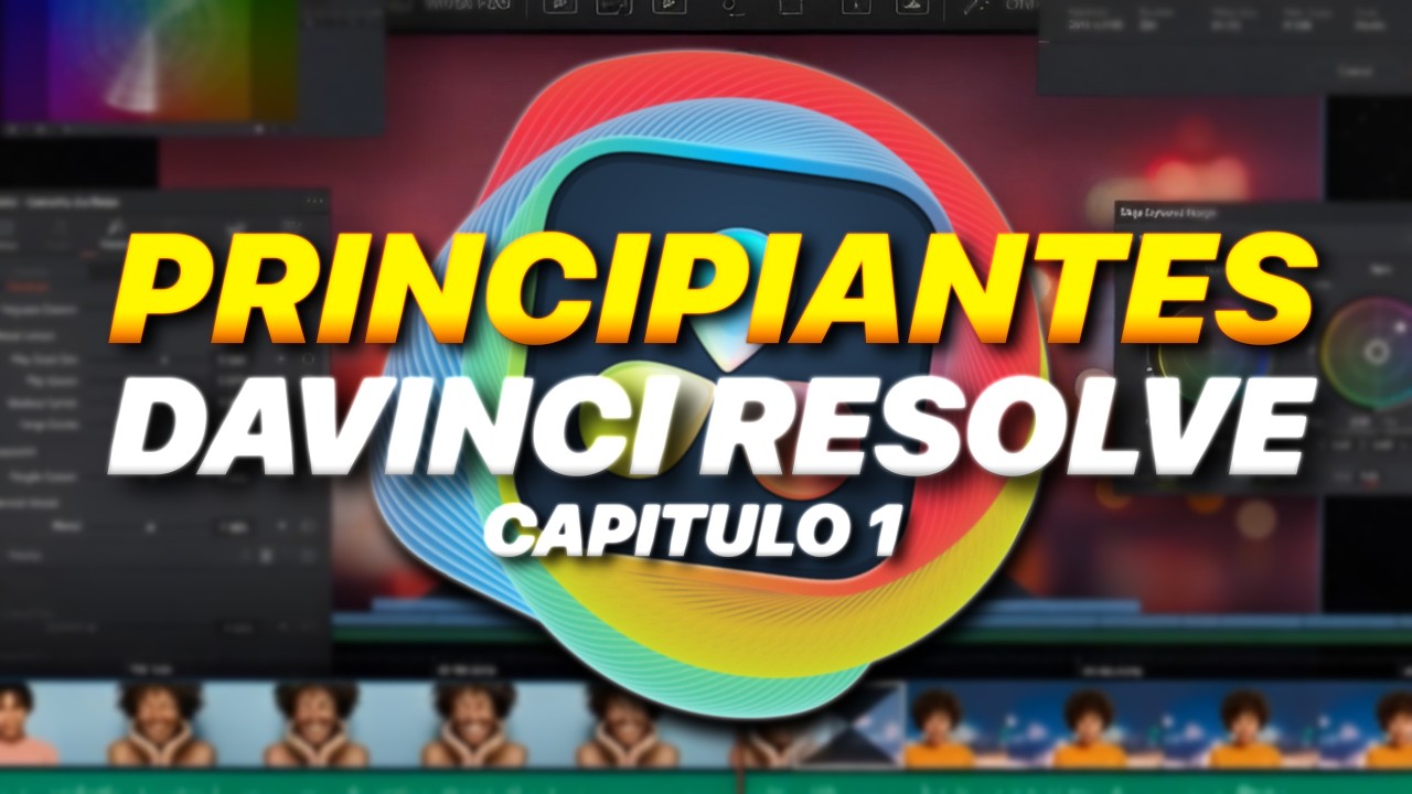 DaVinci Resolve para principiantes - Capítulo 1 La interfaz explicada en 1 minuto