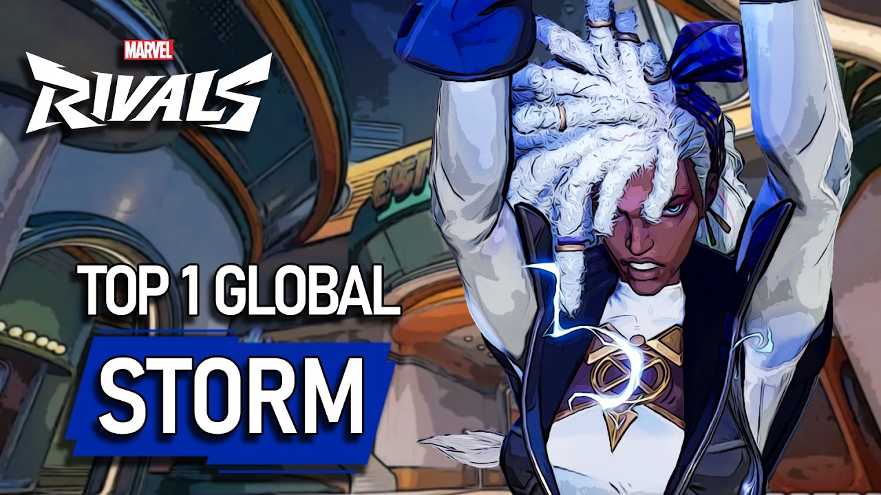 ЛУЧШИЙ В МИРЕ STORM! Левит - MARVEL RIVALS PRO
