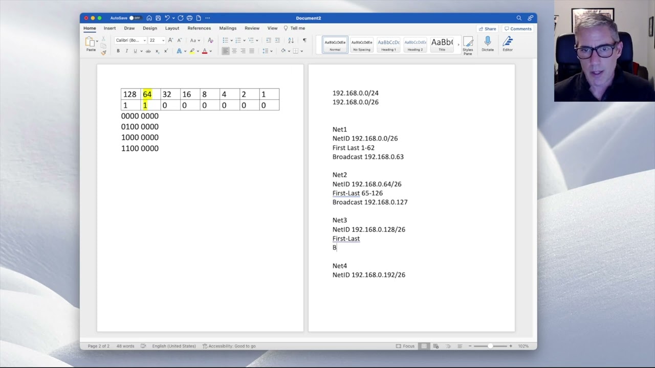 Binary Subnetting Part 3