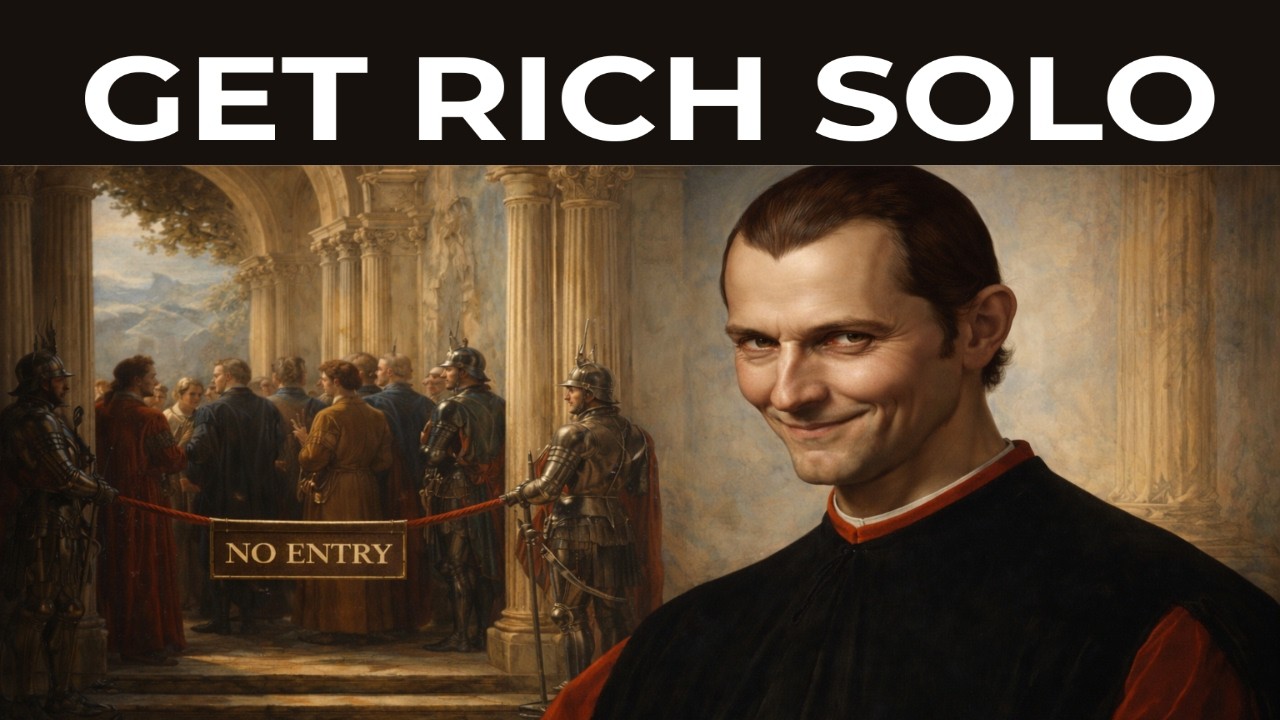 The Dark Truth About Getting Rich Without Connections | Machiavelli