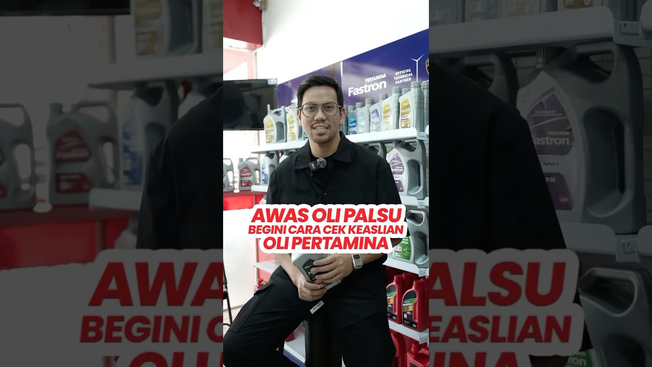 Awas Oli Palsu! Begini Cara Cek Keaslian Oli Pertamina. #EnergizingYourEngines PertaminaLubricants